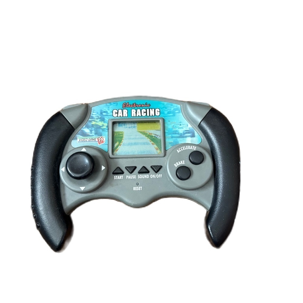 Toy Quest: Electronic Car Racing FX Handheld Video Game Tested and working